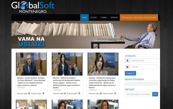 izrada sajta, cena izrade sajtaGlobalSoft